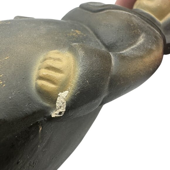 Vintage Set Of 2 Paper Mache Nun Figurines With Traditional Attire - Picture 3 of 14